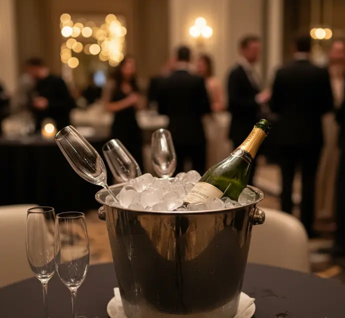 champagne pour un séminaire